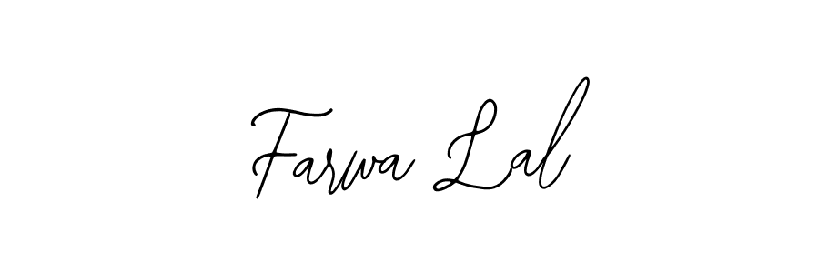 How to make Farwa Lal signature? Bearetta-2O07w is a professional autograph style. Create handwritten signature for Farwa Lal name. Farwa Lal signature style 12 images and pictures png