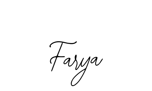 if you are searching for the best signature style for your name Farya. so please give up your signature search. here we have designed multiple signature styles  using Bearetta-2O07w. Farya signature style 12 images and pictures png