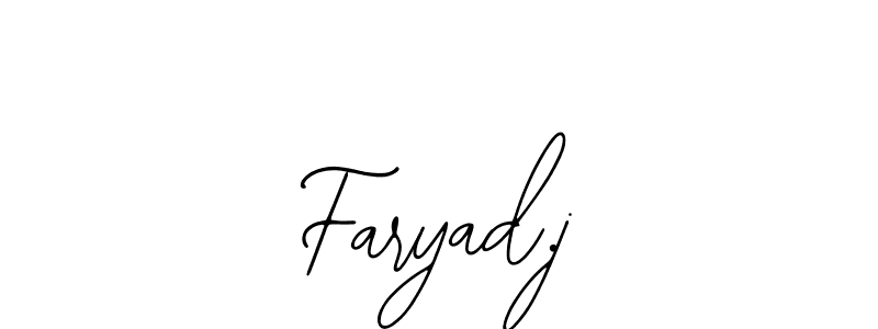 See photos of Faryad.j official signature by Spectra . Check more albums & portfolios. Read reviews & check more about Bearetta-2O07w font. Faryad.j signature style 12 images and pictures png