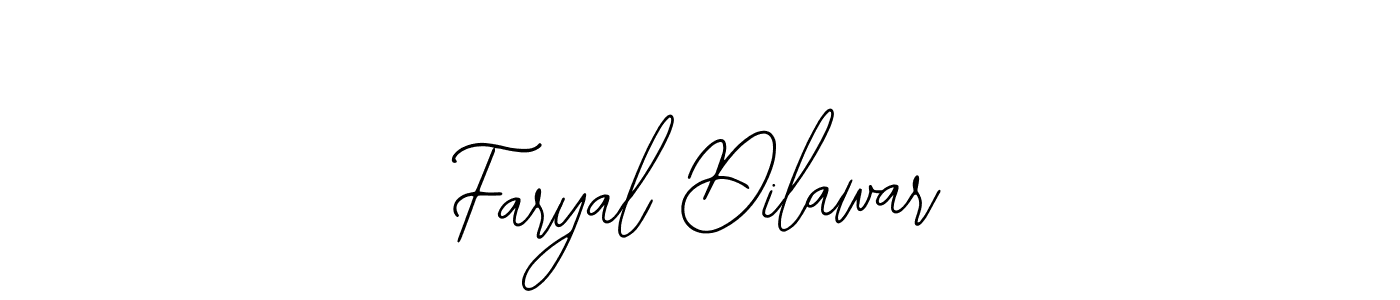 This is the best signature style for the Faryal Dilawar name. Also you like these signature font (Bearetta-2O07w). Mix name signature. Faryal Dilawar signature style 12 images and pictures png