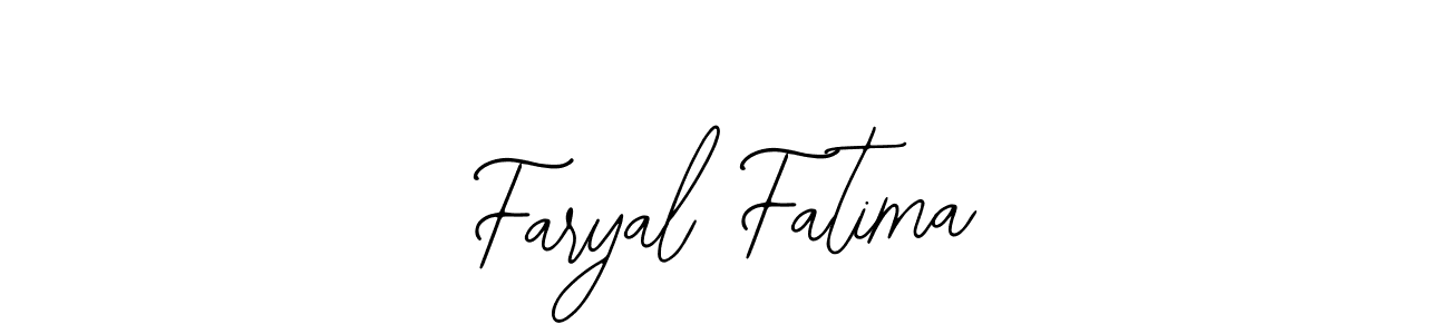 Make a short Faryal Fatima signature style. Manage your documents anywhere anytime using Bearetta-2O07w. Create and add eSignatures, submit forms, share and send files easily. Faryal Fatima signature style 12 images and pictures png