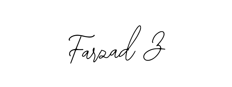 How to make Farzad Z signature? Bearetta-2O07w is a professional autograph style. Create handwritten signature for Farzad Z name. Farzad Z signature style 12 images and pictures png