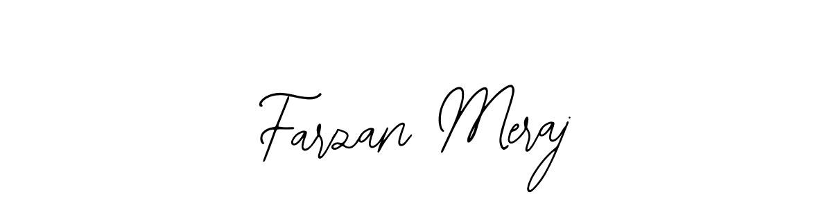 The best way (Bearetta-2O07w) to make a short signature is to pick only two or three words in your name. The name Farzan Meraj include a total of six letters. For converting this name. Farzan Meraj signature style 12 images and pictures png