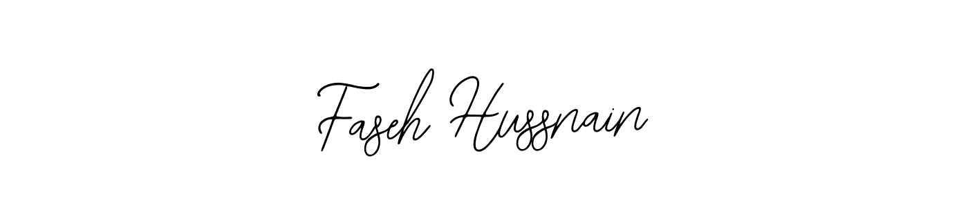 Design your own signature with our free online signature maker. With this signature software, you can create a handwritten (Bearetta-2O07w) signature for name Faseh Hussnain. Faseh Hussnain signature style 12 images and pictures png