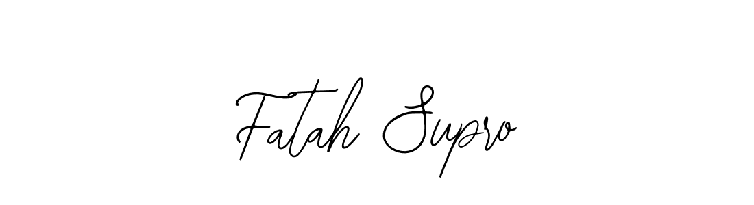 Make a beautiful signature design for name Fatah Supro. With this signature (Bearetta-2O07w) style, you can create a handwritten signature for free. Fatah Supro signature style 12 images and pictures png