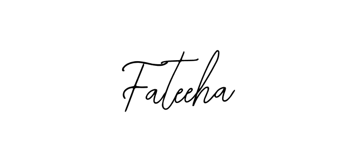 Create a beautiful signature design for name Fateeha. With this signature (Bearetta-2O07w) fonts, you can make a handwritten signature for free. Fateeha signature style 12 images and pictures png