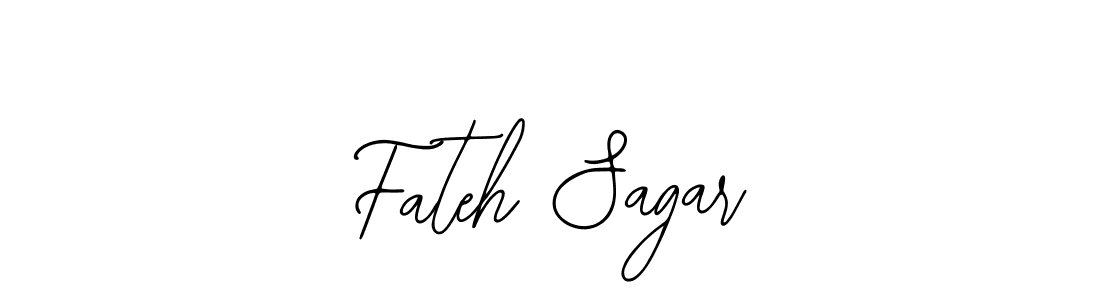 The best way (Bearetta-2O07w) to make a short signature is to pick only two or three words in your name. The name Fateh Sagar include a total of six letters. For converting this name. Fateh Sagar signature style 12 images and pictures png