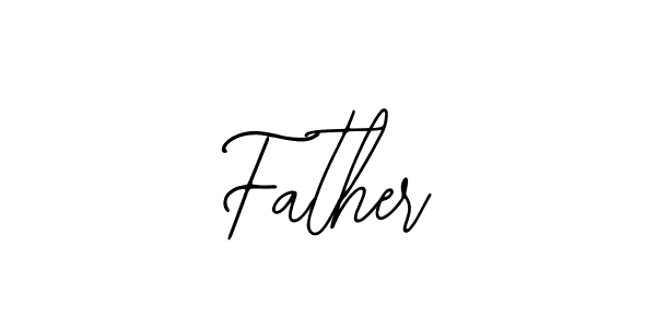 Use a signature maker to create a handwritten signature online. With this signature software, you can design (Bearetta-2O07w) your own signature for name Father. Father signature style 12 images and pictures png