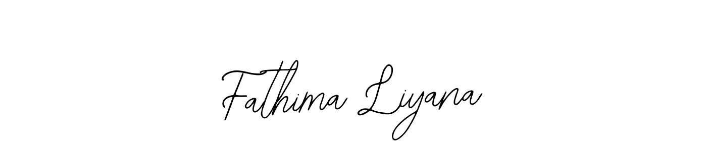 Make a beautiful signature design for name Fathima Liyana. Use this online signature maker to create a handwritten signature for free. Fathima Liyana signature style 12 images and pictures png