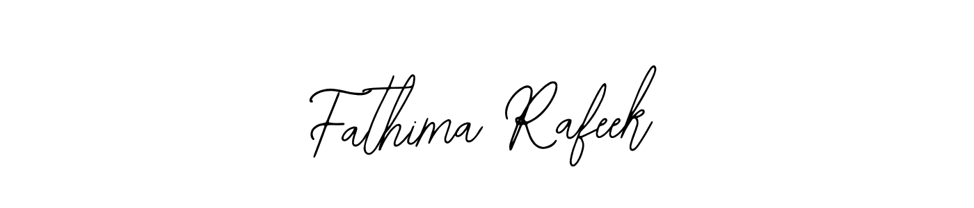 Make a short Fathima Rafeek signature style. Manage your documents anywhere anytime using Bearetta-2O07w. Create and add eSignatures, submit forms, share and send files easily. Fathima Rafeek signature style 12 images and pictures png