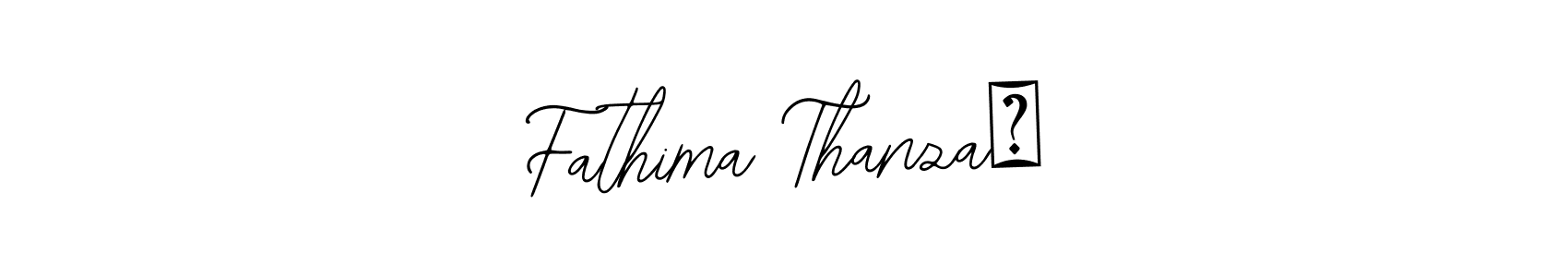 This is the best signature style for the Fathima Thanza⭐ name. Also you like these signature font (Bearetta-2O07w). Mix name signature. Fathima Thanza⭐ signature style 12 images and pictures png