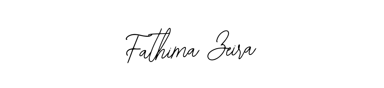 Design your own signature with our free online signature maker. With this signature software, you can create a handwritten (Bearetta-2O07w) signature for name Fathima Zeira. Fathima Zeira signature style 12 images and pictures png