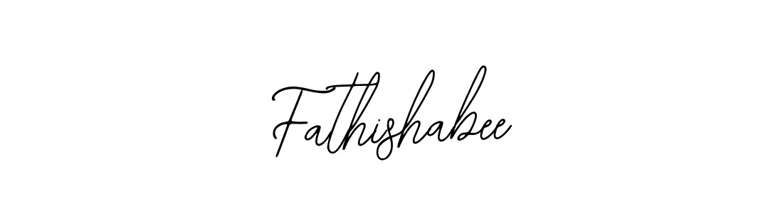 Fathishabee stylish signature style. Best Handwritten Sign (Bearetta-2O07w) for my name. Handwritten Signature Collection Ideas for my name Fathishabee. Fathishabee signature style 12 images and pictures png
