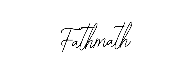 Fathmath stylish signature style. Best Handwritten Sign (Bearetta-2O07w) for my name. Handwritten Signature Collection Ideas for my name Fathmath. Fathmath signature style 12 images and pictures png