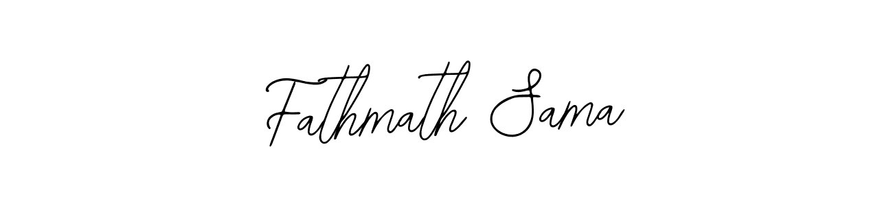 Make a beautiful signature design for name Fathmath Sama. Use this online signature maker to create a handwritten signature for free. Fathmath Sama signature style 12 images and pictures png