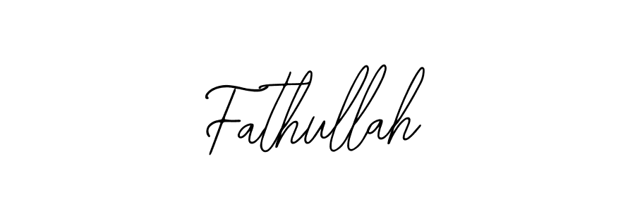 Fathullah stylish signature style. Best Handwritten Sign (Bearetta-2O07w) for my name. Handwritten Signature Collection Ideas for my name Fathullah. Fathullah signature style 12 images and pictures png