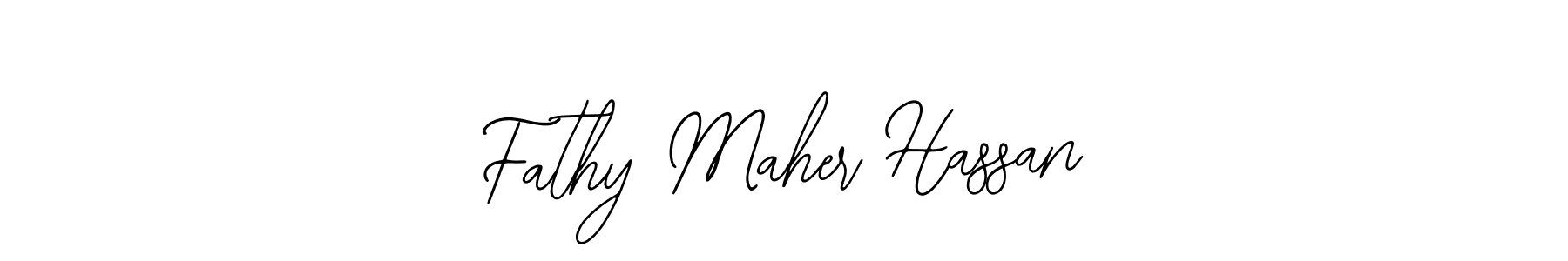 Use a signature maker to create a handwritten signature online. With this signature software, you can design (Bearetta-2O07w) your own signature for name Fathy Maher Hassan. Fathy Maher Hassan signature style 12 images and pictures png