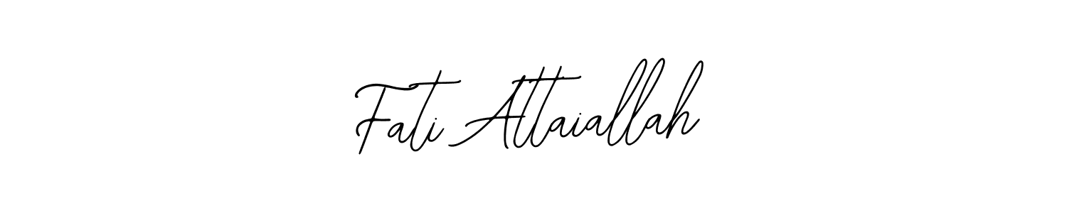 Check out images of Autograph of Fati Attaiallah name. Actor Fati Attaiallah Signature Style. Bearetta-2O07w is a professional sign style online. Fati Attaiallah signature style 12 images and pictures png
