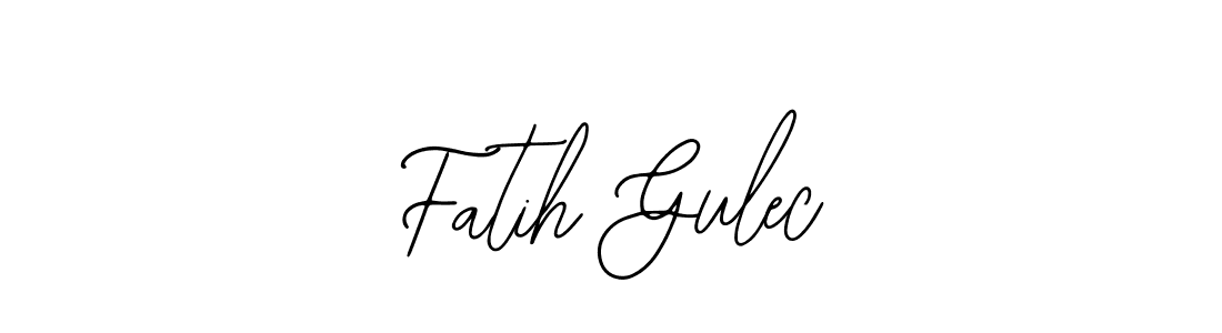 Use a signature maker to create a handwritten signature online. With this signature software, you can design (Bearetta-2O07w) your own signature for name Fatih Gulec. Fatih Gulec signature style 12 images and pictures png