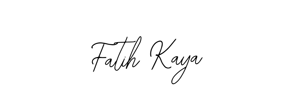 if you are searching for the best signature style for your name Fatih Kaya. so please give up your signature search. here we have designed multiple signature styles  using Bearetta-2O07w. Fatih Kaya signature style 12 images and pictures png