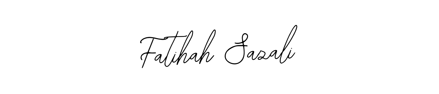 This is the best signature style for the Fatihah Sazali name. Also you like these signature font (Bearetta-2O07w). Mix name signature. Fatihah Sazali signature style 12 images and pictures png