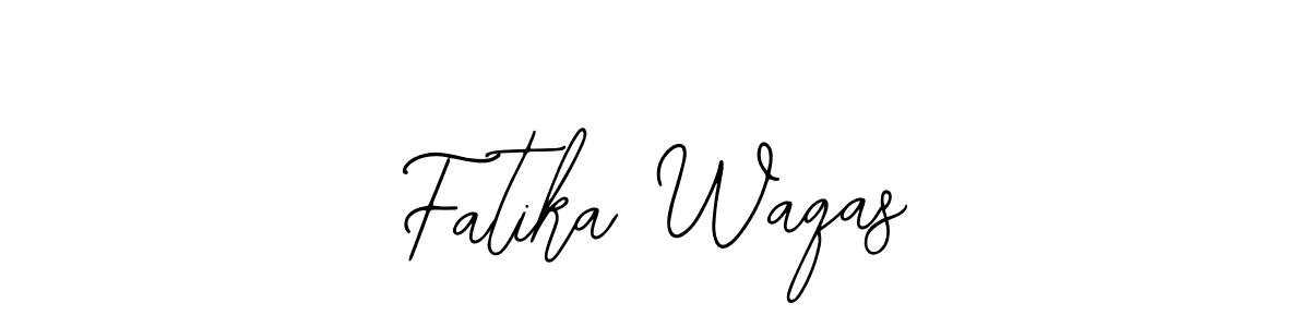 Make a short Fatika Waqas signature style. Manage your documents anywhere anytime using Bearetta-2O07w. Create and add eSignatures, submit forms, share and send files easily. Fatika Waqas signature style 12 images and pictures png