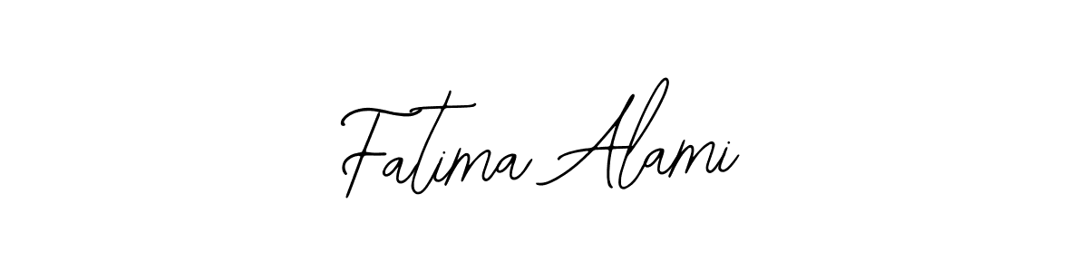 Use a signature maker to create a handwritten signature online. With this signature software, you can design (Bearetta-2O07w) your own signature for name Fatima Alami. Fatima Alami signature style 12 images and pictures png