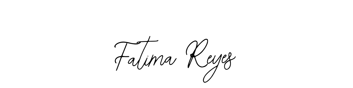 The best way (Bearetta-2O07w) to make a short signature is to pick only two or three words in your name. The name Fatima Reyes include a total of six letters. For converting this name. Fatima Reyes signature style 12 images and pictures png