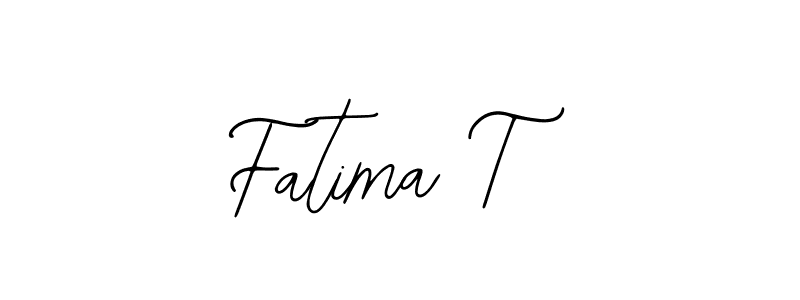 if you are searching for the best signature style for your name Fatima T. so please give up your signature search. here we have designed multiple signature styles  using Bearetta-2O07w. Fatima T signature style 12 images and pictures png