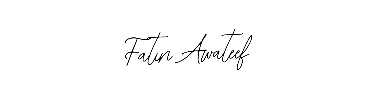 Make a beautiful signature design for name Fatin Awateef. With this signature (Bearetta-2O07w) style, you can create a handwritten signature for free. Fatin Awateef signature style 12 images and pictures png