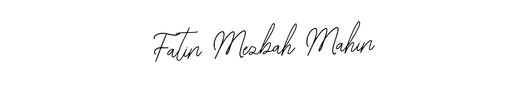 Create a beautiful signature design for name Fatin Mezbah Mahin. With this signature (Bearetta-2O07w) fonts, you can make a handwritten signature for free. Fatin Mezbah Mahin signature style 12 images and pictures png