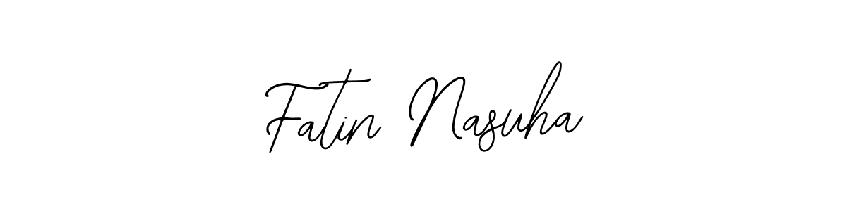 Make a short Fatin Nasuha signature style. Manage your documents anywhere anytime using Bearetta-2O07w. Create and add eSignatures, submit forms, share and send files easily. Fatin Nasuha signature style 12 images and pictures png
