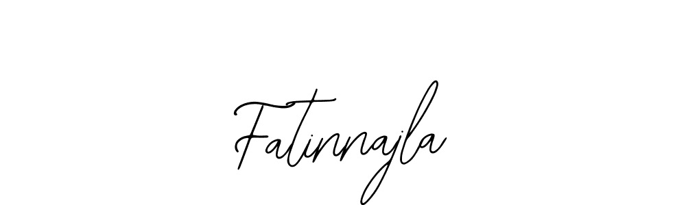 Make a beautiful signature design for name Fatinnajla. Use this online signature maker to create a handwritten signature for free. Fatinnajla signature style 12 images and pictures png