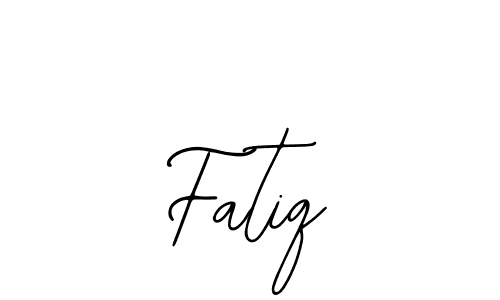 How to make Fatiq signature? Bearetta-2O07w is a professional autograph style. Create handwritten signature for Fatiq name. Fatiq signature style 12 images and pictures png