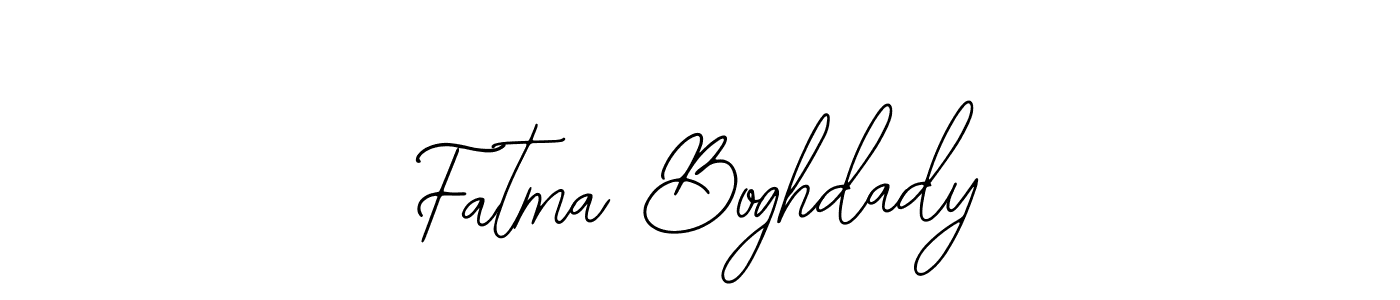 How to Draw Fatma Boghdady signature style? Bearetta-2O07w is a latest design signature styles for name Fatma Boghdady. Fatma Boghdady signature style 12 images and pictures png