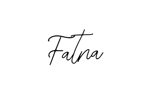 Create a beautiful signature design for name Fatna. With this signature (Bearetta-2O07w) fonts, you can make a handwritten signature for free. Fatna signature style 12 images and pictures png