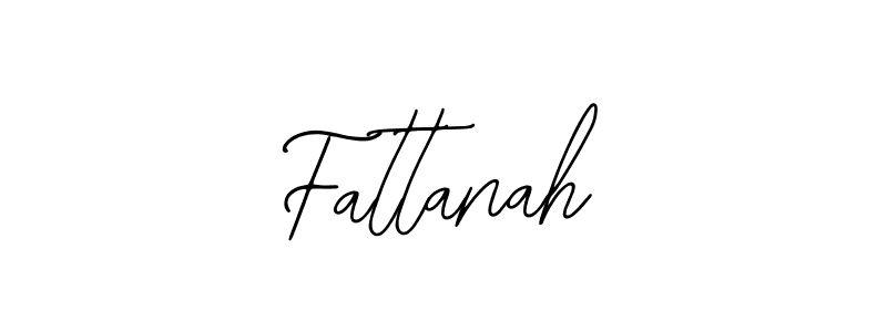 Design your own signature with our free online signature maker. With this signature software, you can create a handwritten (Bearetta-2O07w) signature for name Fattanah. Fattanah signature style 12 images and pictures png