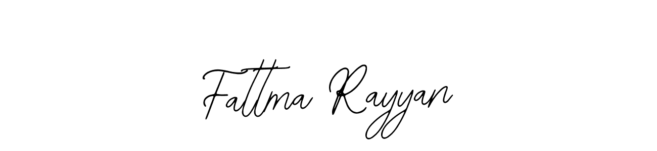 It looks lik you need a new signature style for name Fattma Rayyan. Design unique handwritten (Bearetta-2O07w) signature with our free signature maker in just a few clicks. Fattma Rayyan signature style 12 images and pictures png