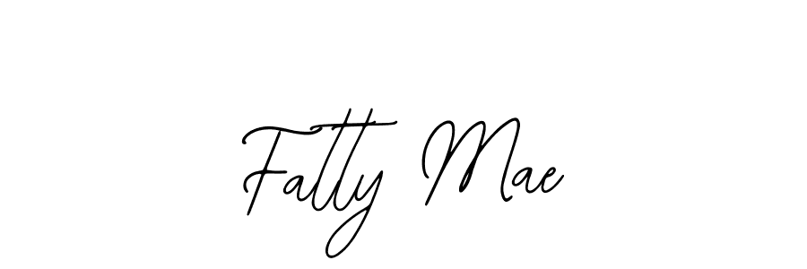 You should practise on your own different ways (Bearetta-2O07w) to write your name (Fatty Mae) in signature. don't let someone else do it for you. Fatty Mae signature style 12 images and pictures png