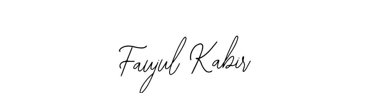 if you are searching for the best signature style for your name Faujul Kabir. so please give up your signature search. here we have designed multiple signature styles  using Bearetta-2O07w. Faujul Kabir signature style 12 images and pictures png