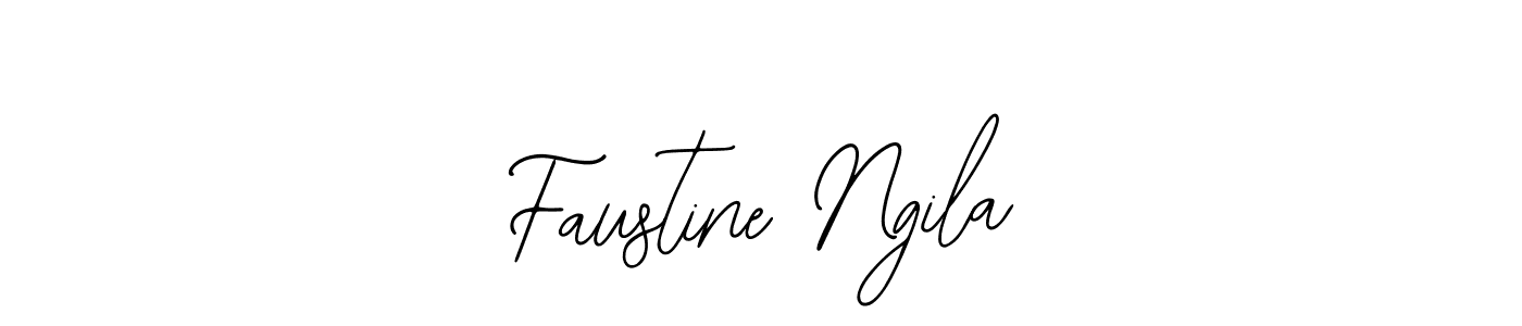 You can use this online signature creator to create a handwritten signature for the name Faustine Ngila. This is the best online autograph maker. Faustine Ngila signature style 12 images and pictures png