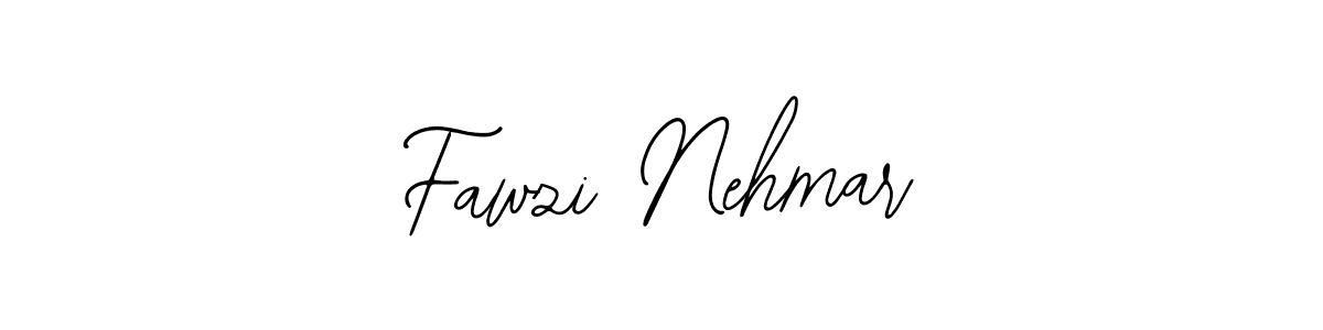 Also You can easily find your signature by using the search form. We will create Fawzi Nehmar name handwritten signature images for you free of cost using Bearetta-2O07w sign style. Fawzi Nehmar signature style 12 images and pictures png