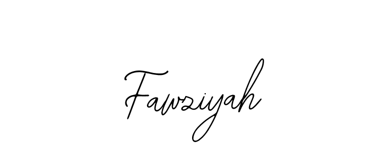 Design your own signature with our free online signature maker. With this signature software, you can create a handwritten (Bearetta-2O07w) signature for name Fawziyah. Fawziyah signature style 12 images and pictures png