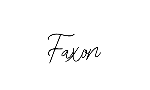 Design your own signature with our free online signature maker. With this signature software, you can create a handwritten (Bearetta-2O07w) signature for name Faxon. Faxon signature style 12 images and pictures png