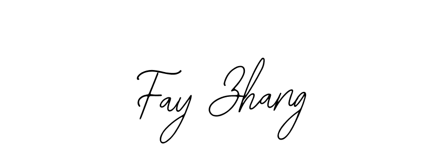 Fay Zhang stylish signature style. Best Handwritten Sign (Bearetta-2O07w) for my name. Handwritten Signature Collection Ideas for my name Fay Zhang. Fay Zhang signature style 12 images and pictures png