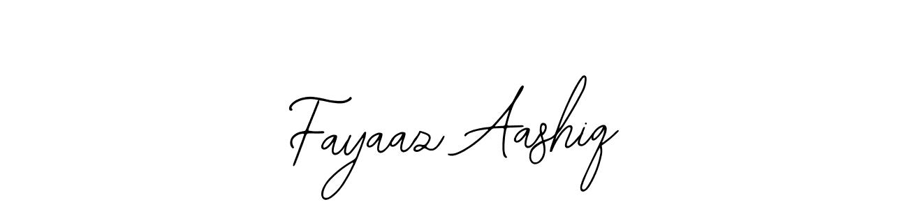 Bearetta-2O07w is a professional signature style that is perfect for those who want to add a touch of class to their signature. It is also a great choice for those who want to make their signature more unique. Get Fayaaz Aashiq name to fancy signature for free. Fayaaz Aashiq signature style 12 images and pictures png