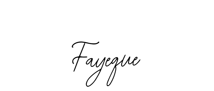 Also we have Fayeque name is the best signature style. Create professional handwritten signature collection using Bearetta-2O07w autograph style. Fayeque signature style 12 images and pictures png