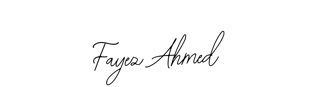 Use a signature maker to create a handwritten signature online. With this signature software, you can design (Bearetta-2O07w) your own signature for name Fayez Ahmed. Fayez Ahmed signature style 12 images and pictures png