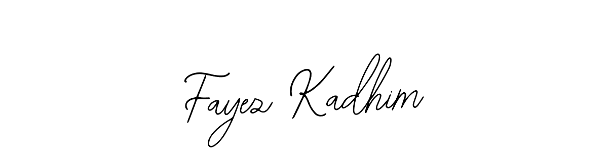 Make a beautiful signature design for name Fayez Kadhim. With this signature (Bearetta-2O07w) style, you can create a handwritten signature for free. Fayez Kadhim signature style 12 images and pictures png