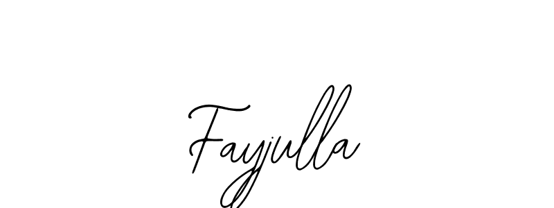 Use a signature maker to create a handwritten signature online. With this signature software, you can design (Bearetta-2O07w) your own signature for name Fayjulla. Fayjulla signature style 12 images and pictures png